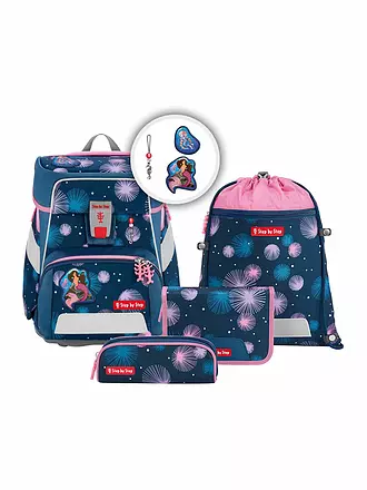 STEP BY STEP | Schultaschen Set 5tlg - Space  Mermaid Delia | blau