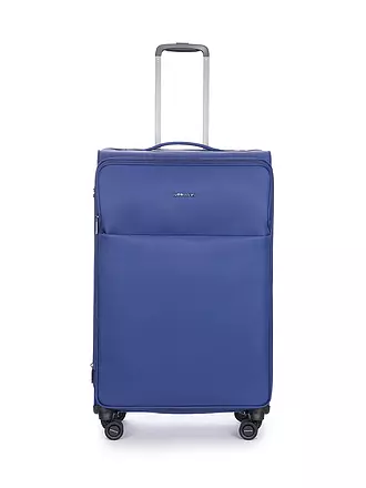 STRATIC | Trolley weich LIGHT L 75cm black | dunkelblau