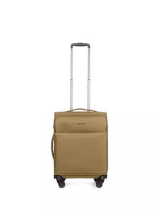 STRATIC | Trolley weich LIGHT S 55cm black | olive