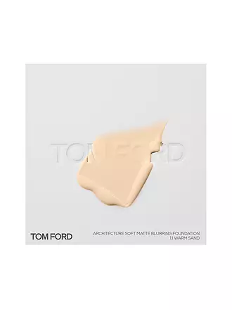 TOM FORD BEAUTY | Architecture Soft Matte Foundation  (1.1 Warm Sand) | hellbraun