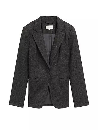 TOM TAILOR | Blazer | schwarz