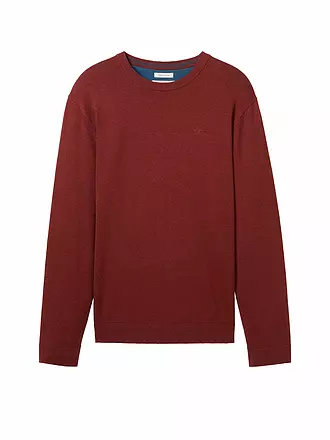 TOM TAILOR | Pullover | dunkelgrün