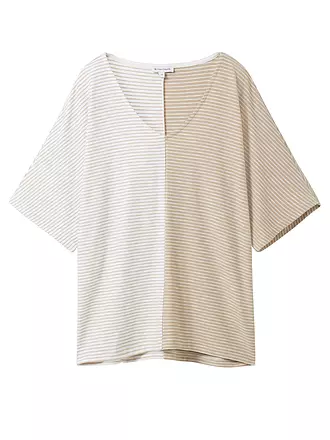 TOM TAILOR | T-Shirt Regular Fit | beige