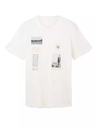 TOM TAILOR | T-Shirt | weiss