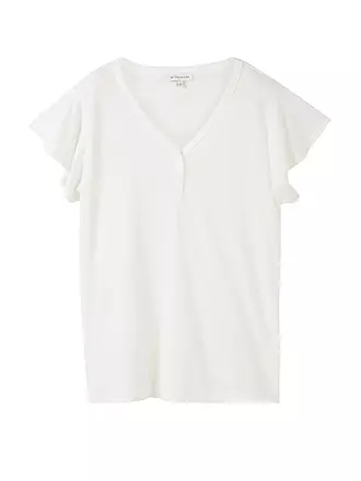 TOM TAILOR | T-Shirt | weiss