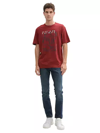 TOM TAILOR | T-Shirt | rot