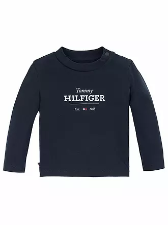 TOMMY HILFIGER | Baby Langarmshirt 1985 | dunkelblau