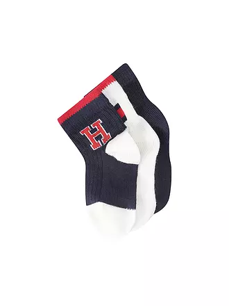 TOMMY HILFIGER | Baby Socken 3er Pkg. navy | camel