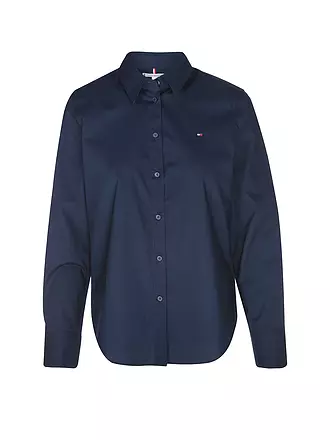 TOMMY HILFIGER | Bluse Regular Fit | dunkelblau