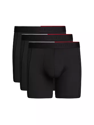 TOMMY HILFIGER | Boxershorts 3er Pkg. BKhaki | schwarz