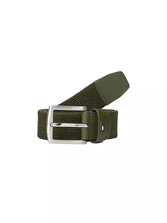 TOMMY HILFIGER | Gürtel DENTON ELASTIC | schwarz