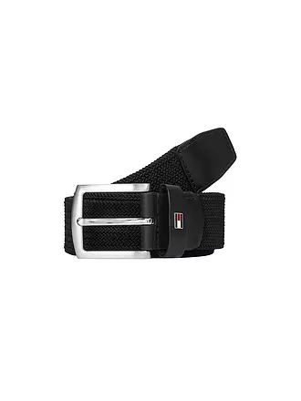 TOMMY HILFIGER | Gürtel DENTON ELASTIC | schwarz