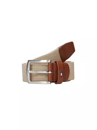 TOMMY HILFIGER | Gürtel DENTON ELASTIC | beige