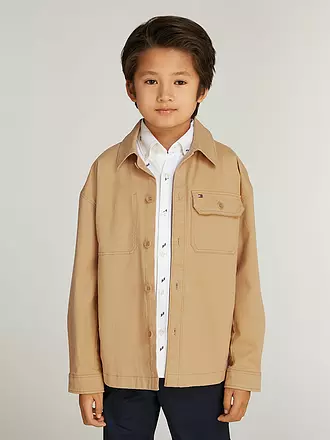 TOMMY HILFIGER | Jungen Overshirt | beige