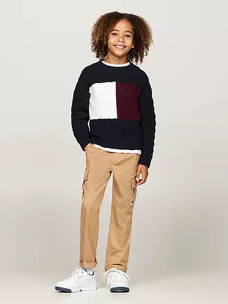 TOMMY HILFIGER | Jungen Pullover | dunkelblau