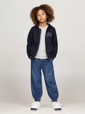 TOMMY HILFIGER | Jungen Sweatjacke | dunkelblau