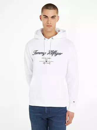 TOMMY HILFIGER | Kapuzensweater - Hoodie | weiss