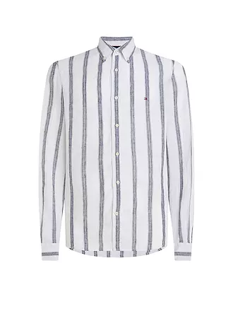 TOMMY HILFIGER | Leinenhemd Slim Fit | weiss