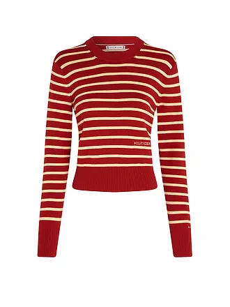 TOMMY HILFIGER | Pullover | rot