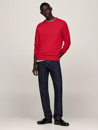 TOMMY HILFIGER | Pullover | rot