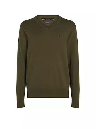 TOMMY HILFIGER | Pullover | olive