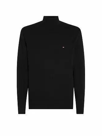 TOMMY HILFIGER | Rollkragenpullover | schwarz