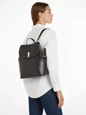 TOMMY HILFIGER | Rucksack TH HERITAGE | schwarz