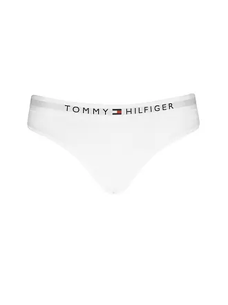 TOMMY HILFIGER | Slip TH ORIGINAL white | dunkelblau