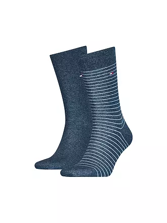 TOMMY HILFIGER | Socken 2-er Pkg. beige | blau