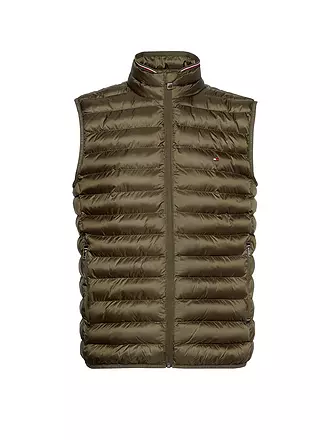 TOMMY HILFIGER | Steppgilet | olive