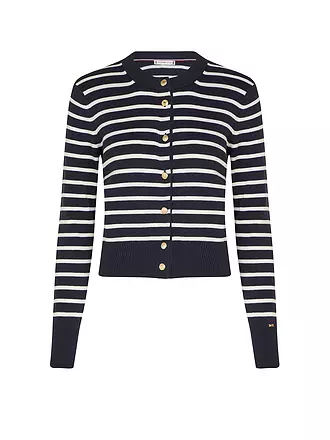 TOMMY HILFIGER | Strickjacke | dunkelblau