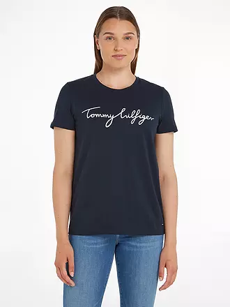 TOMMY HILFIGER | T-Shirt  Regular Fit | blau