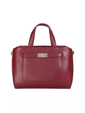 TOMMY HILFIGER | Tasche - Henkeltasche TH HERITAGE | rot