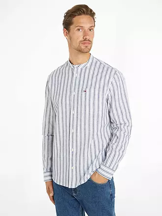 TOMMY JEANS | Hemd Regular Fit | dunkelblau