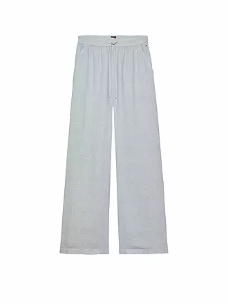 TOMMY JEANS | Hose Wide Leg | weiss