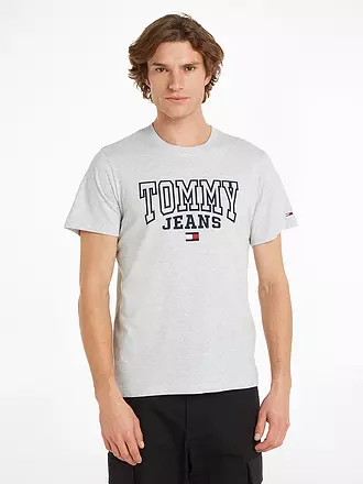 TOMMY JEANS | T-Shirt Regular Fit | hellgrau