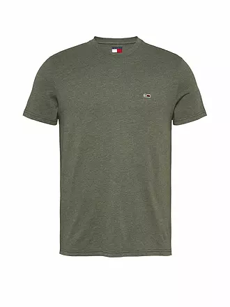 TOMMY JEANS | T-Shirt Slim Fit | schwarz