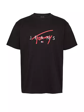 TOMMY JEANS | T-Shirt | schwarz