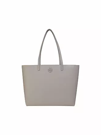 TORY BURCH | Ledertasche - Shopper McGRAW TOTE | creme