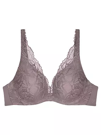 TRIUMPH | BH mit Bügel BODY MAKE-UP ILLUSION LACE  pigeon grey | beige