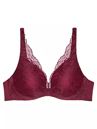 TRIUMPH | BH mit Bügel BODY MAKE-UP ILLUSION LACE  woodrose | grau