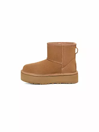 UGG | Mädchen Stiefel CLASSIC MINI PLATFORM | beige