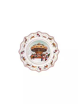 VILLEROY & BOCH | Jahresteller 2024 24cm ANUAL CHRISTMAS EDITION | bunt