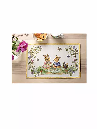 VILLEROY & BOCH | Platzset 32x48cm GOBELIN PICKNICK Spring Fantasy | gelb