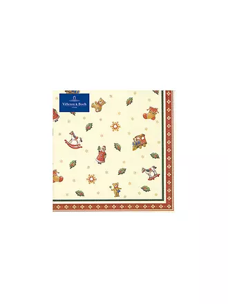 VILLEROY & BOCH | Winter Specials Toys Serviette Streumotive, 25 x 25 cm, 20 Stück | bunt