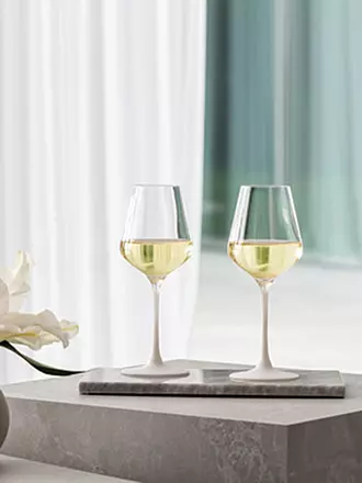 VILLEROY & BOCH | Weissweinglas 4er Set MANUFACTURE ROCK BLANC GLAS | 