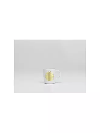 VITRA | Henkelbecher - Tasse Coffee Mug  Love Heart Rot | gold