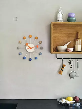 VITRA | Wanduhr 33cm BALL CLOCK Spezial Edition Dusk | orange