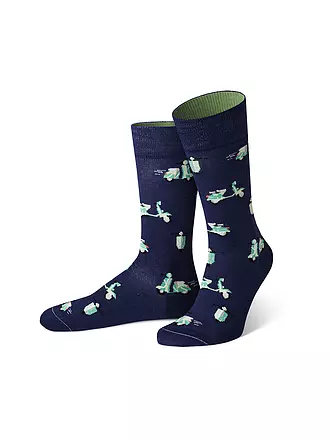 VON JUNGFELD | Socken Forest | blau