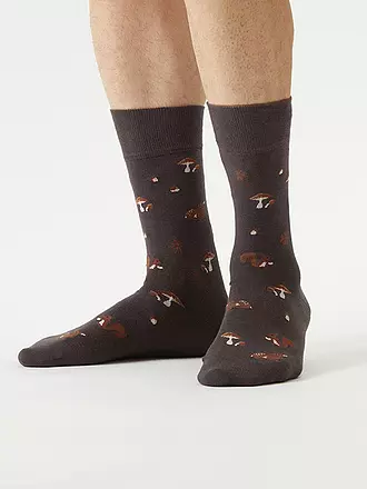 VON JUNGFELD | Socken NSnow Owl | braun